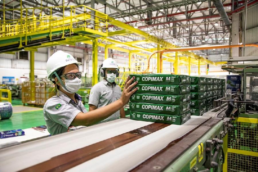 Suzano comercializa 11,9 milhões de toneladas de celulose e papéis em 2022